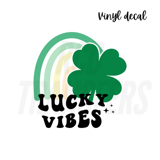 Lucky vibes | Vinyl Decal