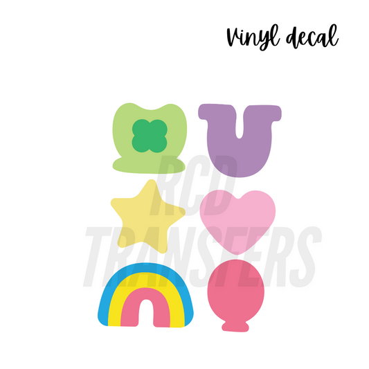 Lucky charms | Vinyl Decal