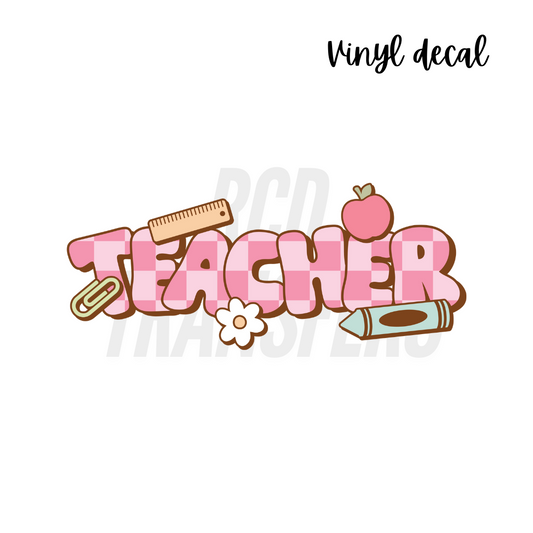 Teacher | Vinyl Decal