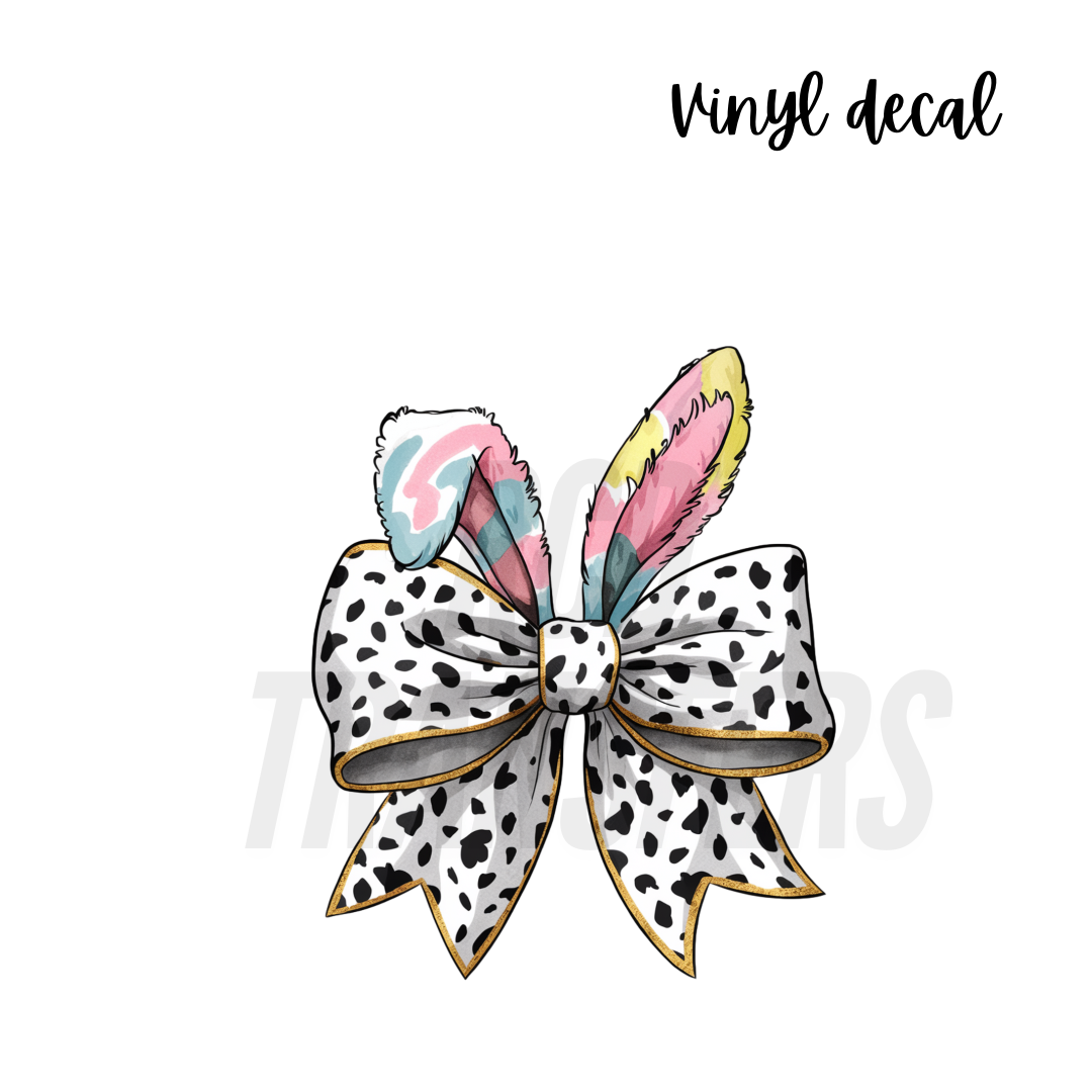 Easter bow | Vinyl Decal