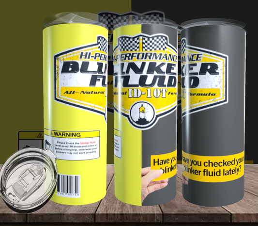 Blinker fluid | Sublimation transfer