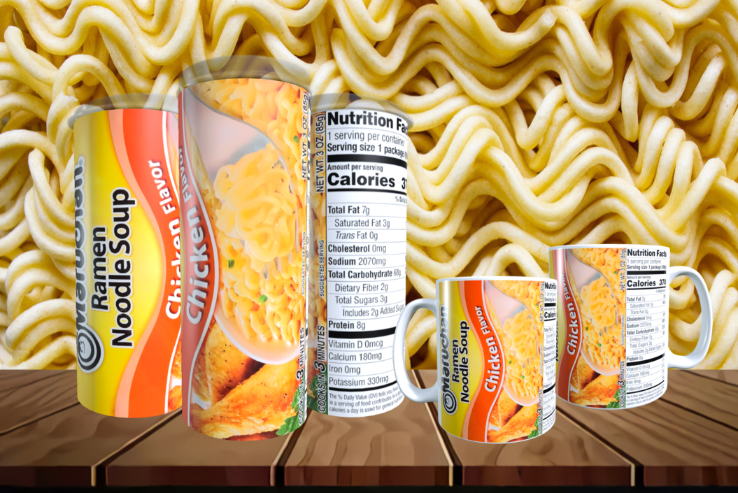 Chicken noodles FOD | Sublimation transfer