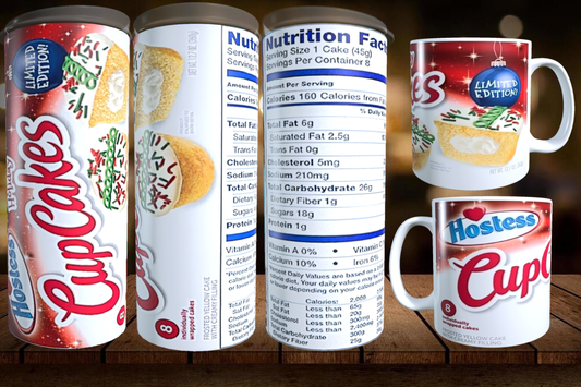 Holiday cup cakes SNK | Sublimation transfer