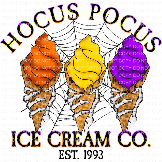 HP ice cream co | Sublimation transfer
