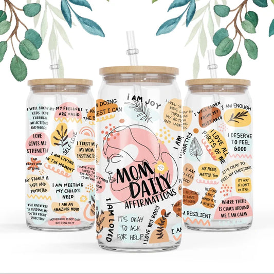 Mom affirmations | Sublimation transfer