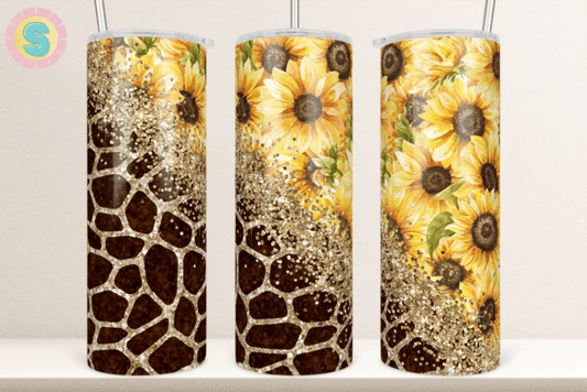 Sunflowers + glitter | Sublimation transfer