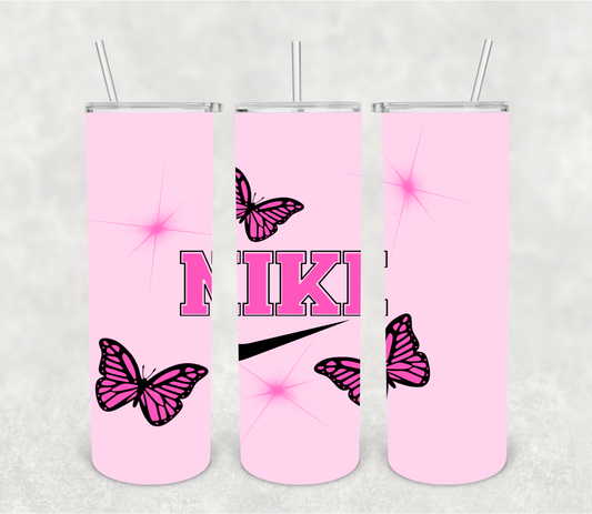 Name brand + butterflies | Sublimation transfer