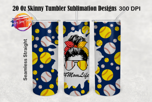 Softball mom life | Sublimation transfer