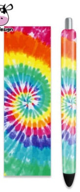 Tie dye | Pen wrap