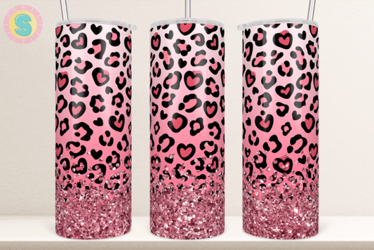 Pink cheetah | Sublimation transfer
