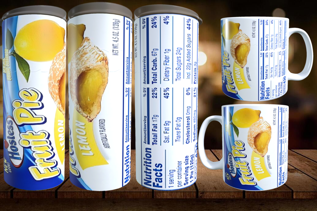 Lemon pie SNK | Sublimation transfer