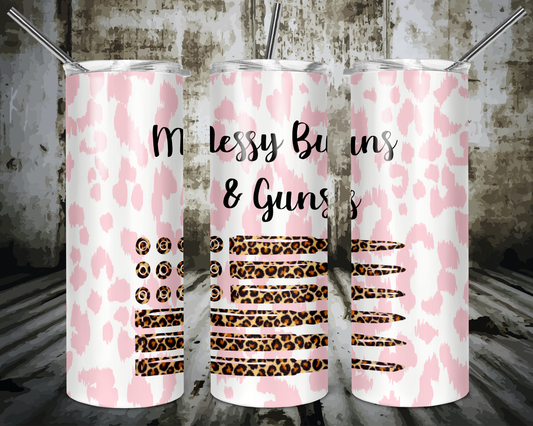 Messy buns & guns | Sublimation transfer