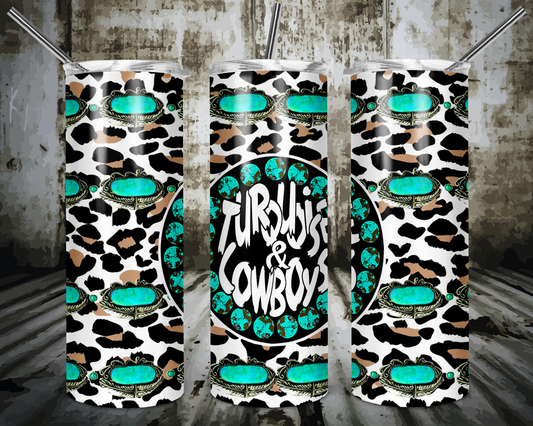 Turquoise & cowboys | Sublimation transfer